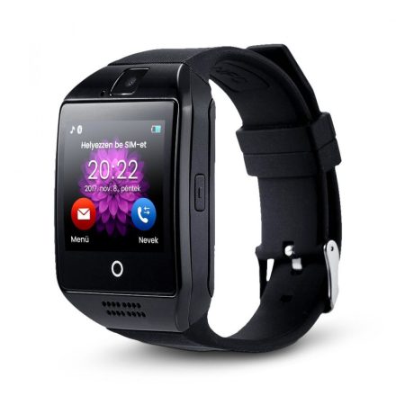 Rocket curved display smart watch black