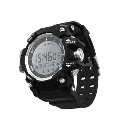 Bass-O1 smart watch black - The basic accessory for a really sporty man is activity measurement and notifications.