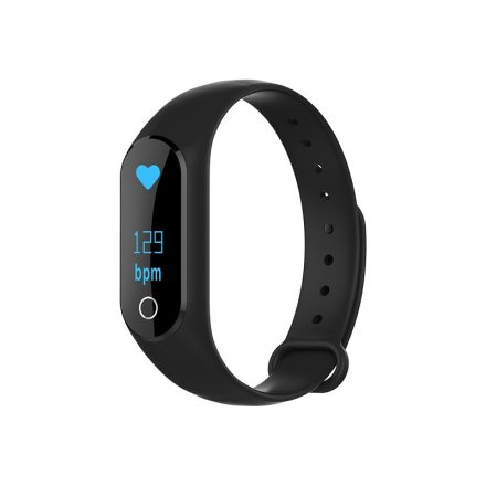 Volko Smart Bracelet Black - Heart Rate Monitor for Android and IOS.