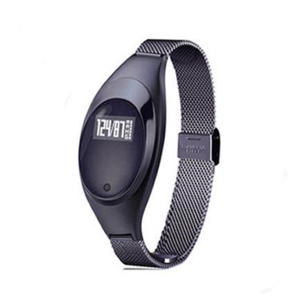 Christina Black Smart Watch - A really girly watch with a thin metal strap so you can be feminine while playing sports.