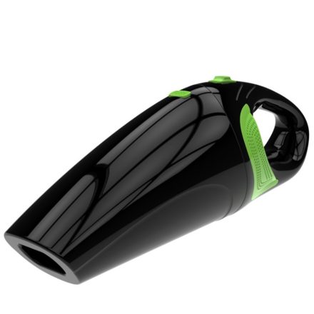Green cordless car vacuum cleaner