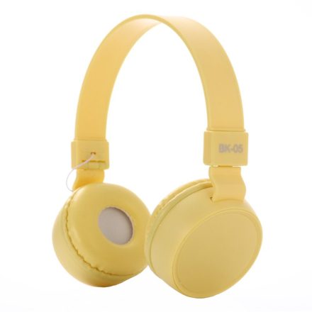 Liro bk05 headphones yellow