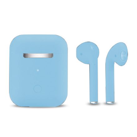 Inpods 12 Macaron Blue - with soft touch control, matte finish