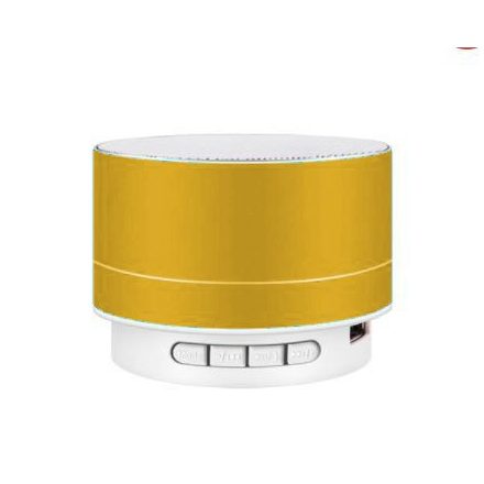 A10 Bluetooth speaker metallic yellow