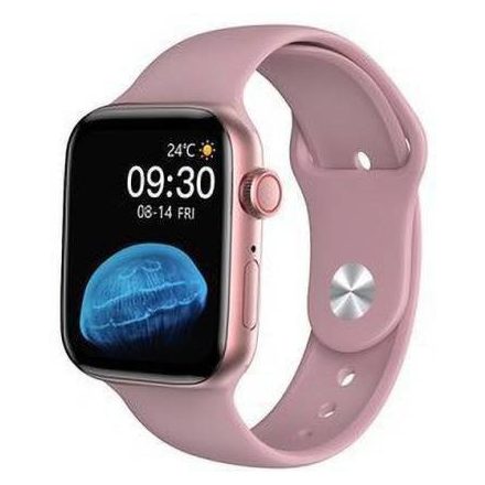 Conus smart watch with rose gold-pink strap