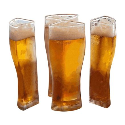 4-piece beer glass