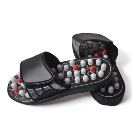 Acupuncture massage slippers