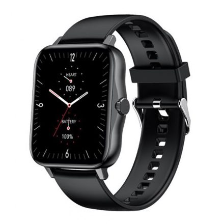 Rego black smart watch