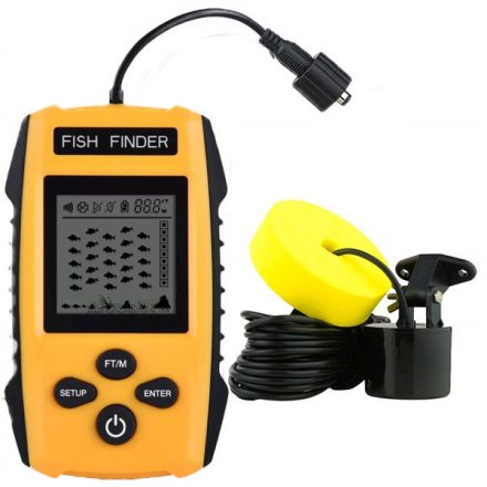 Fish Finder Portable fish radar with LCD display