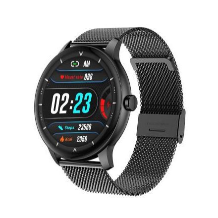 Maomi Z2 Black metal strap smart watch